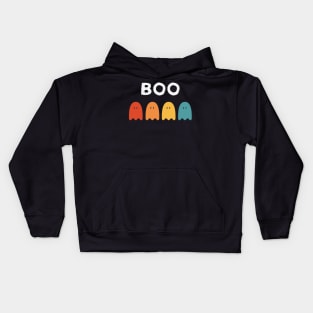 Boo Ghost Halloween Kids Hoodie